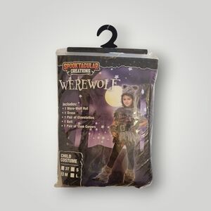 Spooktacular Creations Wild Werewolf Costume Kids M dressup
